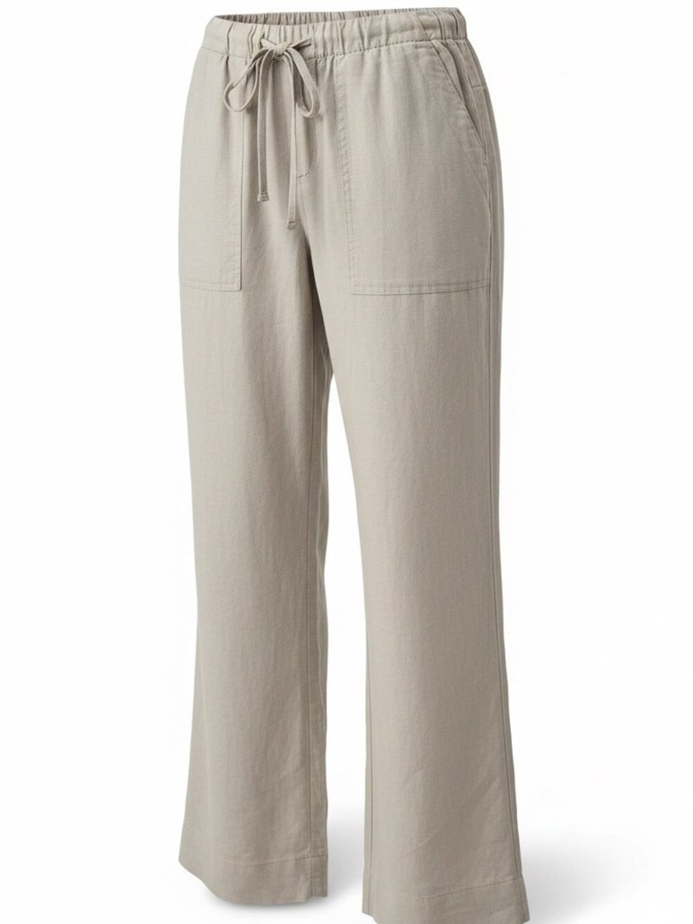 Bella Dahl 100% Linen Pants – Beige – XS
